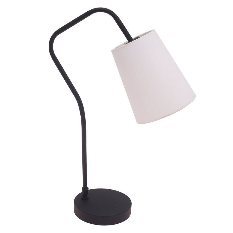 Table Lamp Curve Design (7SY) White - Habitt
