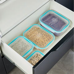 Deluxe Storage Square Box 1.2Ltr