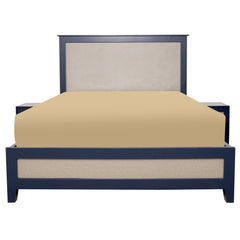 Lancaster Bed Q/S King Size Bed with 2 Side Tables