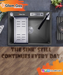 Glam Gas Sink Lifestyle 11 BK | Kitchen Sink Price In Pakistan Buy Now