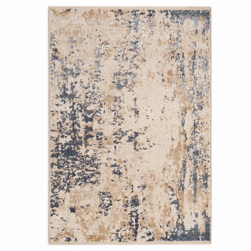 Rugs –  5x8  Ft NU62ACREAM C BLUE