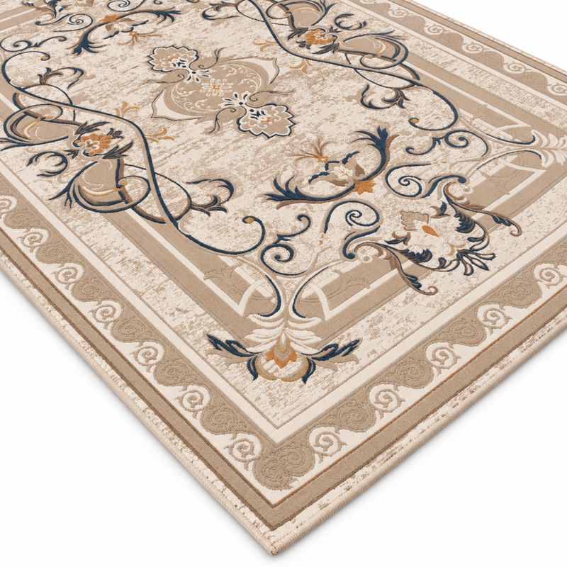 Rugs – Printed 5x8 Ft - EJ88ASH_WHITE SH_NAVY