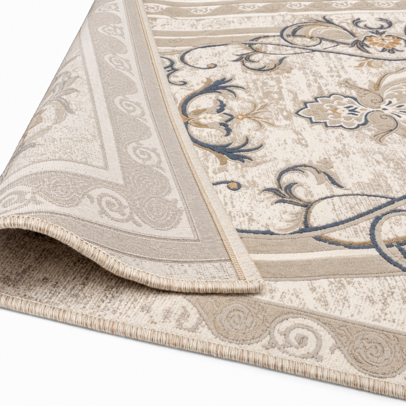 Rugs – Printed 5x8 Ft - EJ88ASH_WHITE SH_NAVY