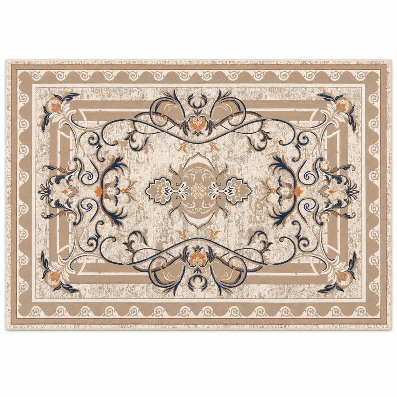 Rugs – Printed 5x8 Ft - EJ88ASH_WHITE SH_NAVY
