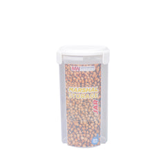 1pc Marshal Storage Jar 2200ml – Airtight BPA-Free Food Container for Kitchen Organization (Grey, White, Beige, Pink)