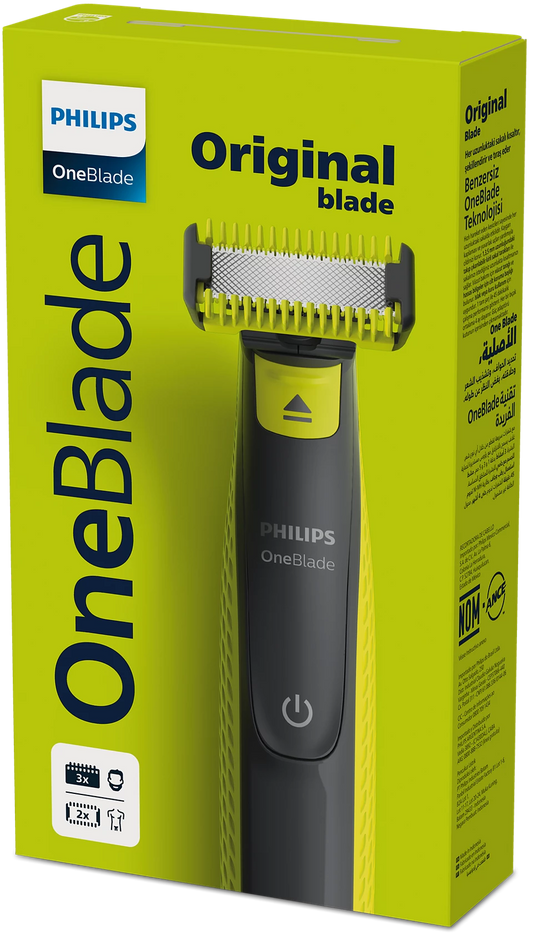 Philips OneBlade Face + Body Trimmer QP2824/10 – Hybrid Shaving & Trimming Tool