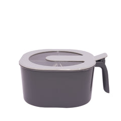 1pc Modern Spice Kit Small 1000ml – Plastic Kitchen Spice Container with Lid & Handle (Multi-Color Options)