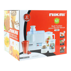 Nikai 4 in 1 Blender & Grinder NFP1724N