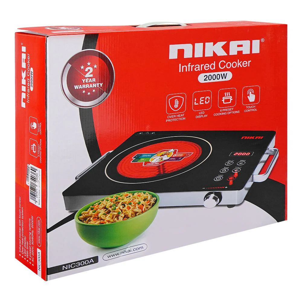 NIKAI INFRA RED COOKER NIC300A - Habitt