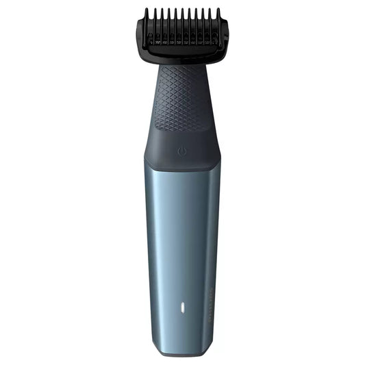 Philips BG3027/03 Bodygroom Series 3000 Showerproof Body & Groin Trimmer | 3 Comb Attachments, 60-Min Cordless Use