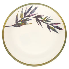 Green Foliage Dinner Plate