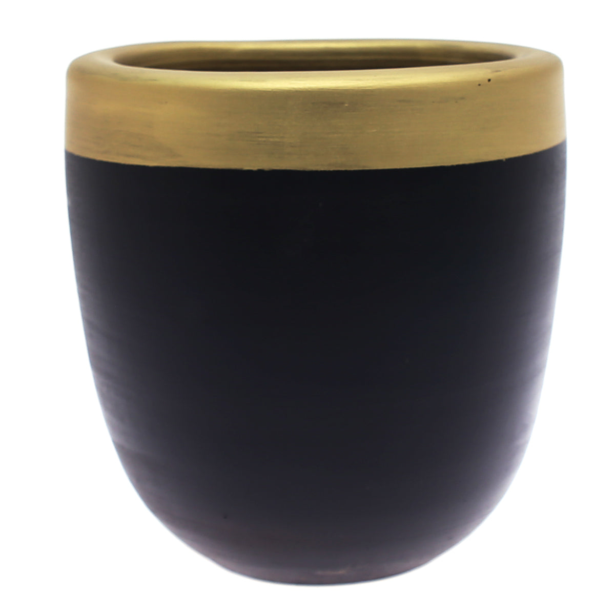 Black and Gold Planters (S)