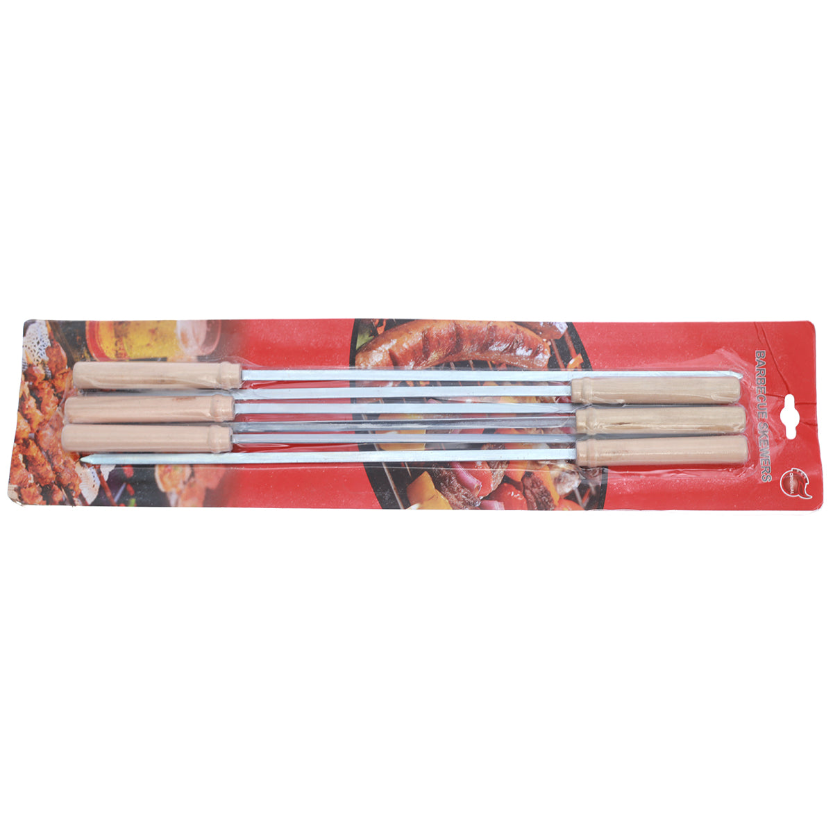 BBQ WOODEN 6 PCS STICKS