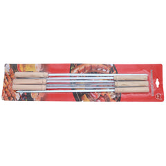 BBQ WOODEN 6 PCS STICKS