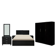 Blair Bundle - Bed Dresser &  3 Door wardrobe - Habitt