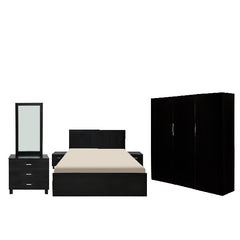 Blair Bundle - Bed Dresser &  3 Door wardrobe