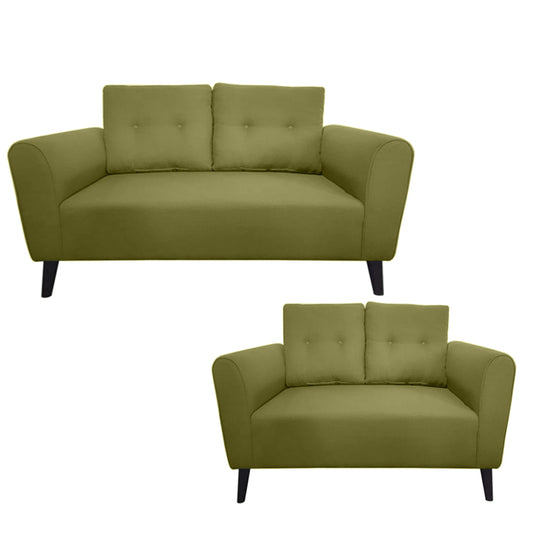 Rovak Sofa Set Bundle (3+2 seater) Grey