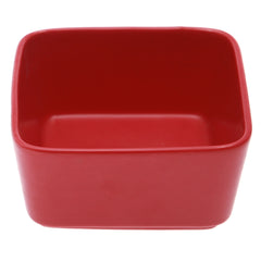 Square Bowl Red 7876-1