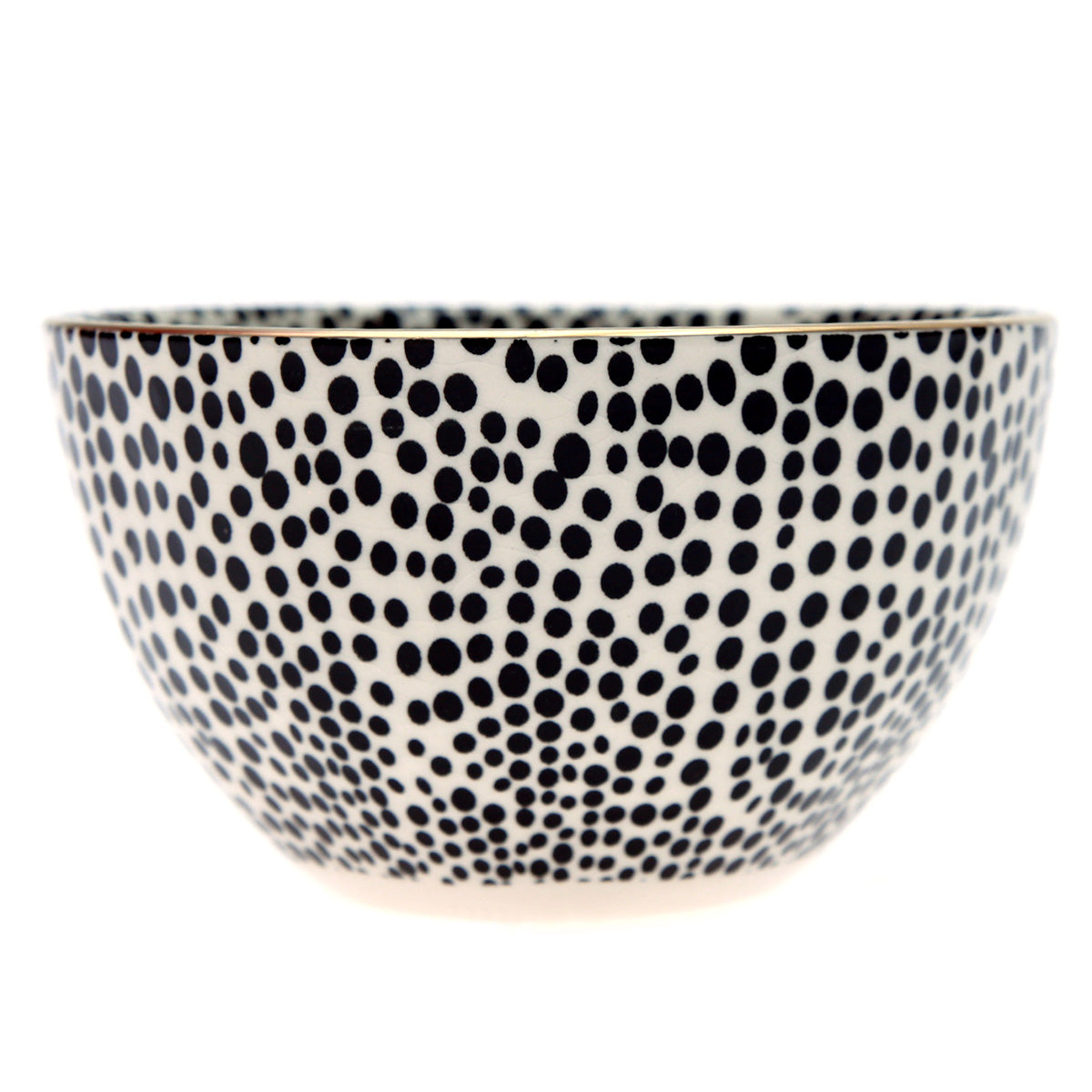 Bowl Black White 7876-30