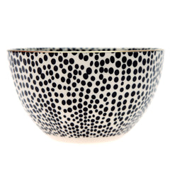 Bowl Black White 7876-30