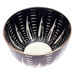 Bowl Black White 7876-30