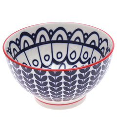 Bowl Blue White 7876-35