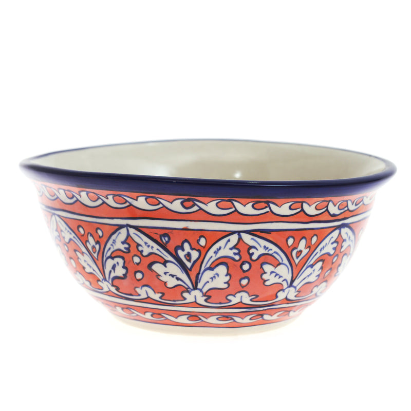 Blue Pottery Bowl.Ceramic.Multi Round - Habitt