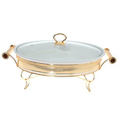 BR7003 14.5INCH OVAL DISH + STAND