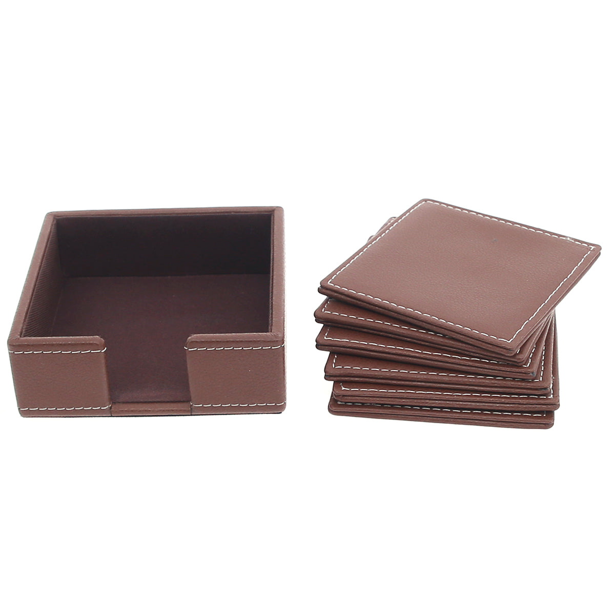 Leather Coasters (Brown)