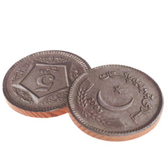 5 Rupee Coin Silver Set Of 2