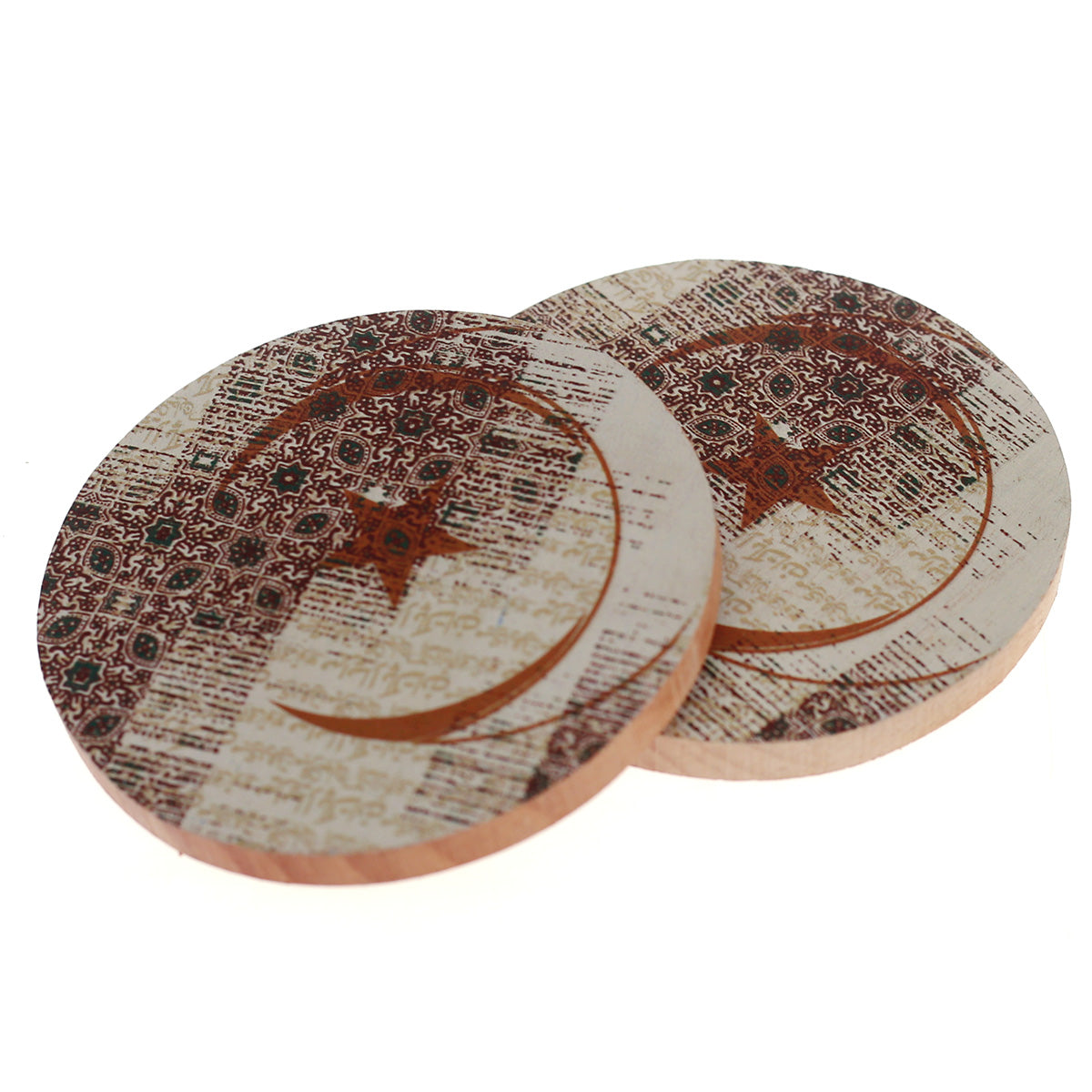 Chaand Coaster Round Circle Set Of 2