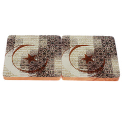 Chaand Coaster Squre Circle Set Of 2