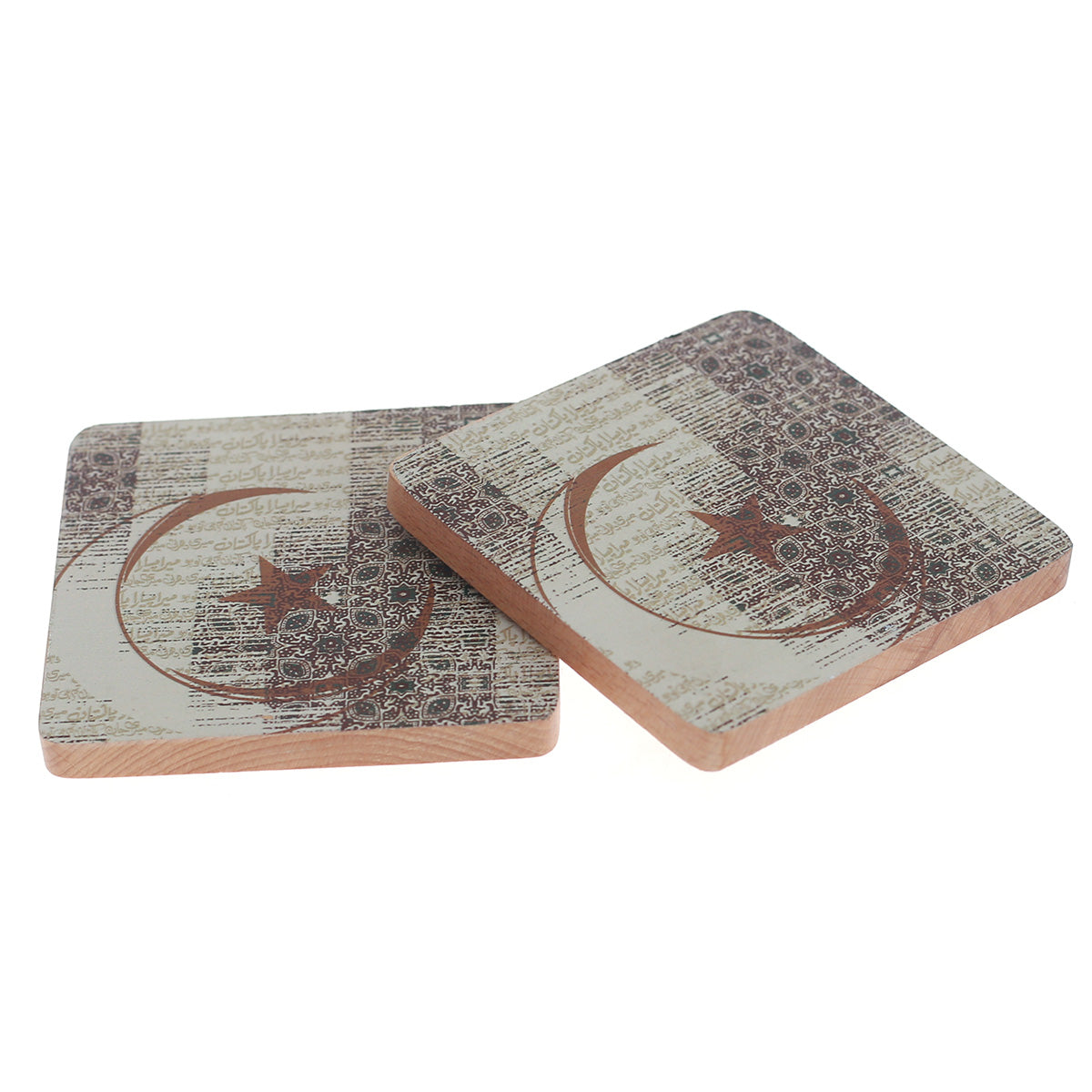 Chaand Coaster Squre Circle Set Of 2