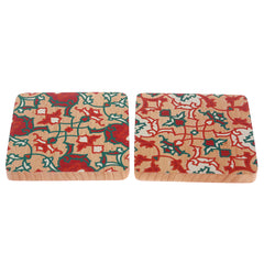 Festive Geo Coaster Set Of 2