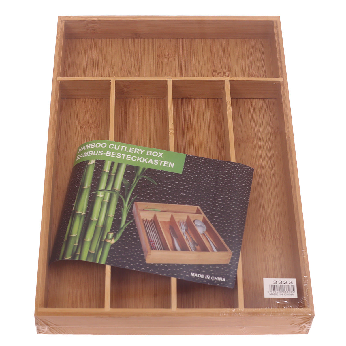 WOOD CUTTLERY TRAY 3323