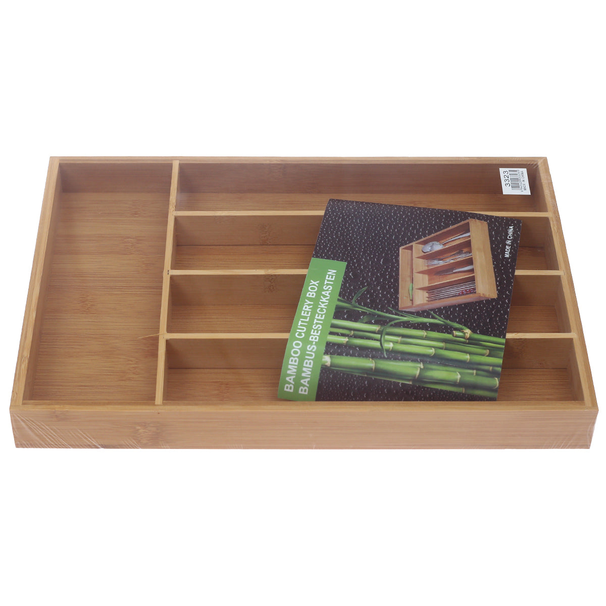 WOOD CUTTLERY TRAY 3323