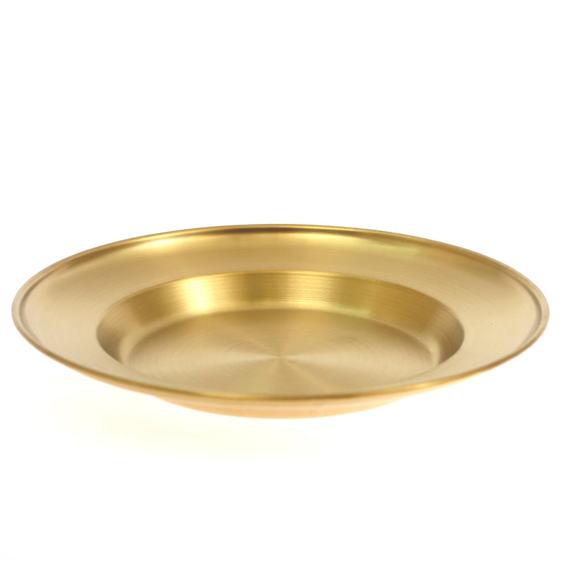 23cm Pasta Plate Gold GST1052 - Habitt