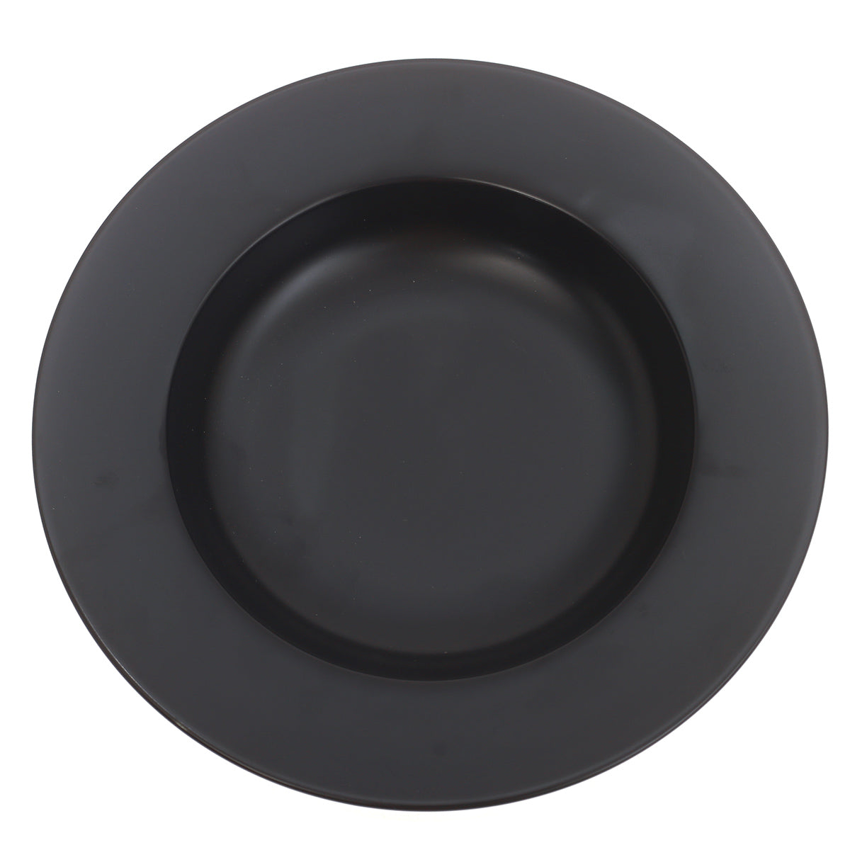 8.75INCH SOUP PLATE MATT BLACK MB-03