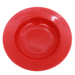 8.75INCH SOUP PLATE RED R3