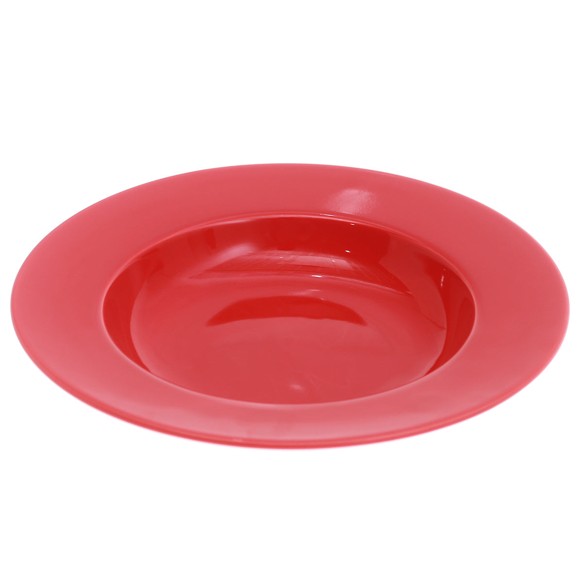 8.75INCH SOUP PLATE RED R3