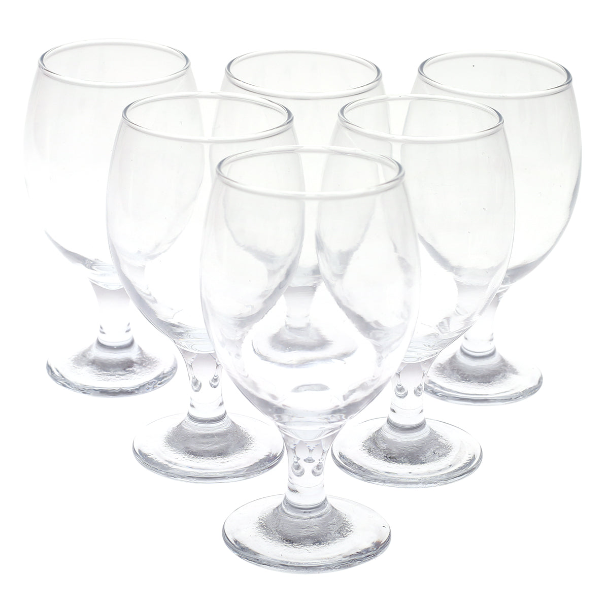 6Pcs Goblet Set Bistro 370ml SNV-001