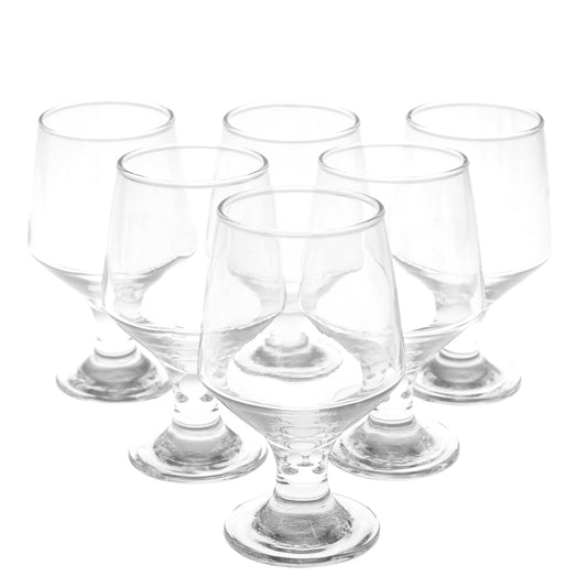 6Pcs S.Stem Glass Set Brio 280ml SNV-032 - Habitt