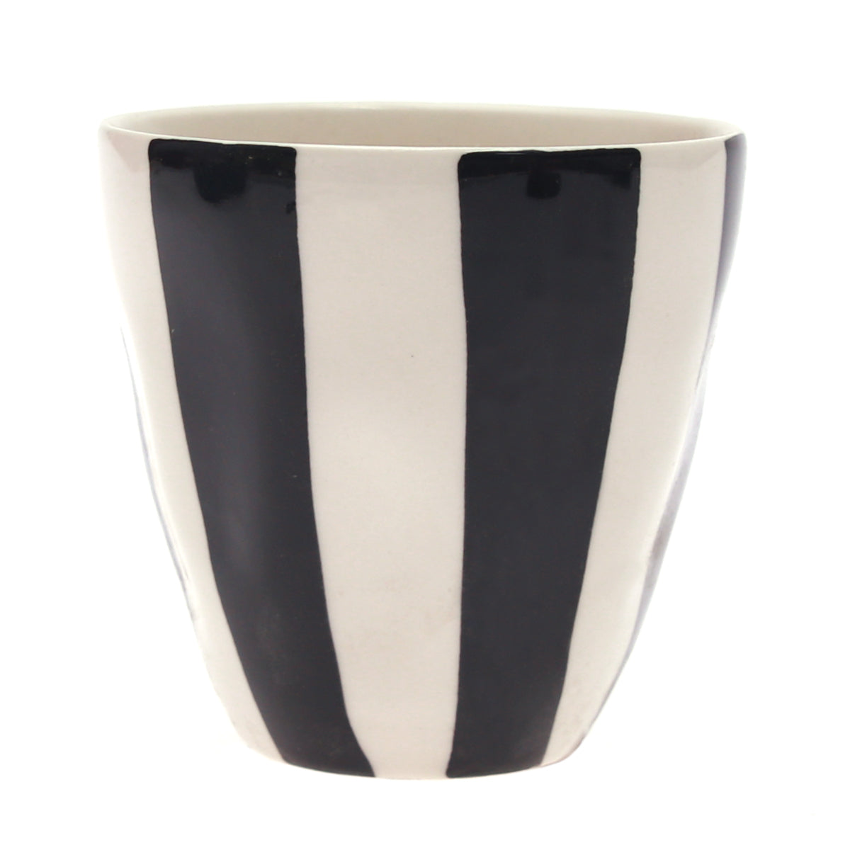 Ceramic Tumbler Black White 7876-37