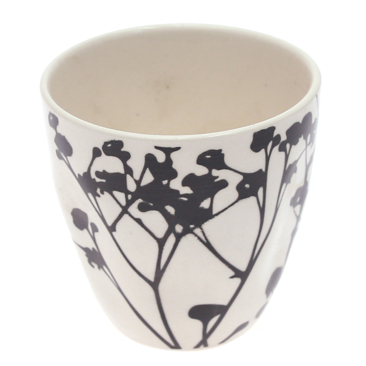 Ceramic Tumbler Black White 7876-37