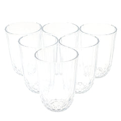 6pcs Tumbler Glass transparent 52750