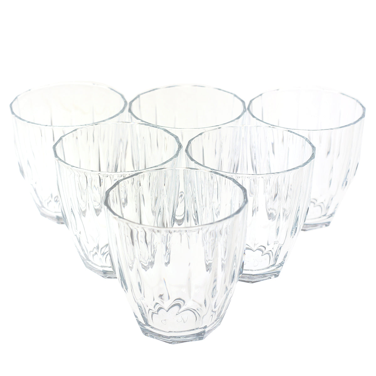 6pcs Tumbler Glass transparent 52988