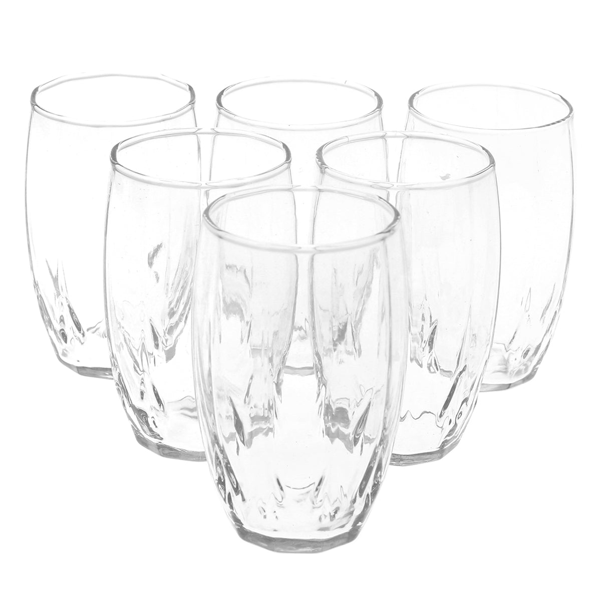 6Pcs Tumbler Set Silver 280ml TNV-117