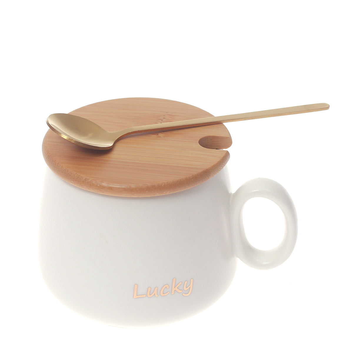 VN526 COFFEE MUG & LID W SPOON