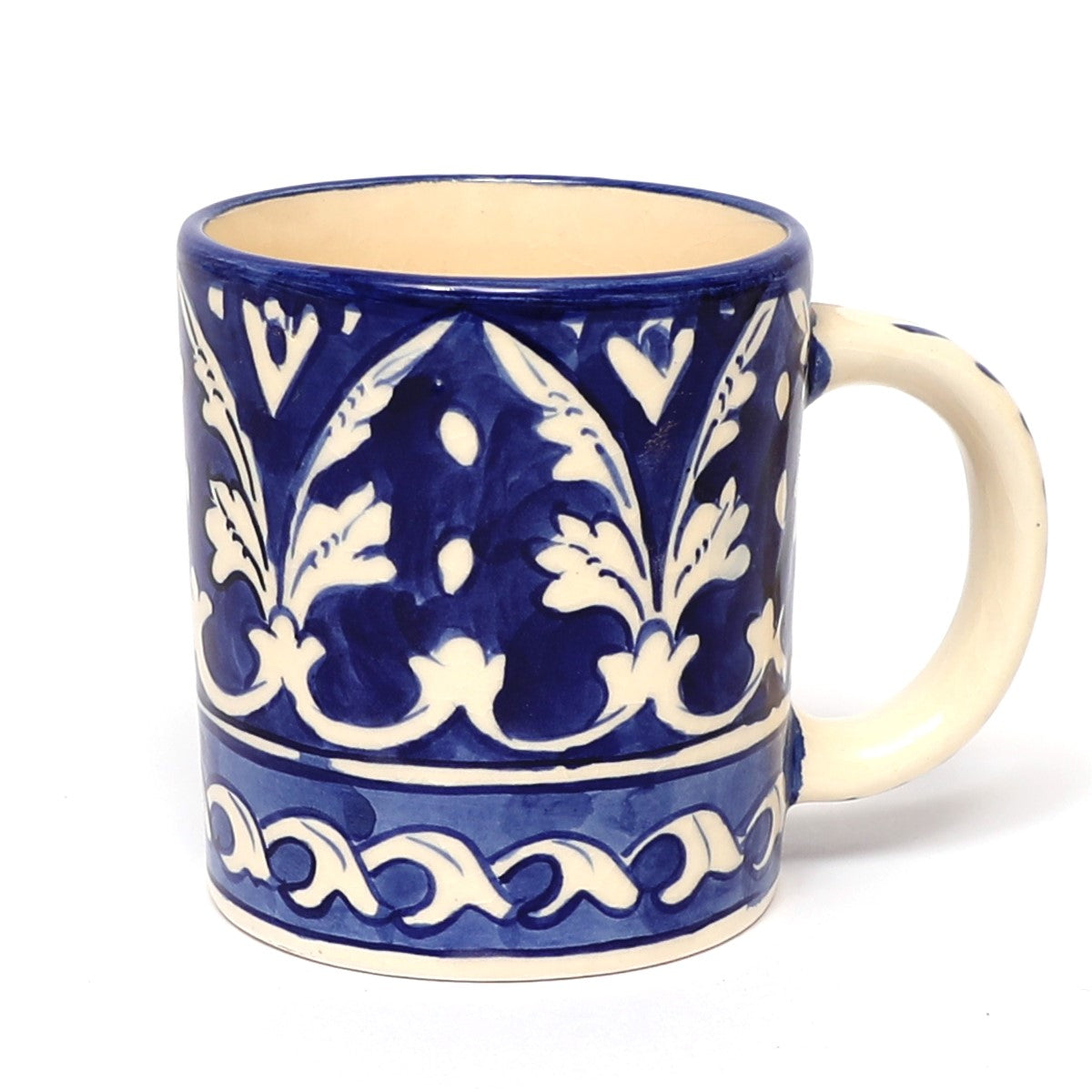 Mug Ceramic Multi Blue Pottery