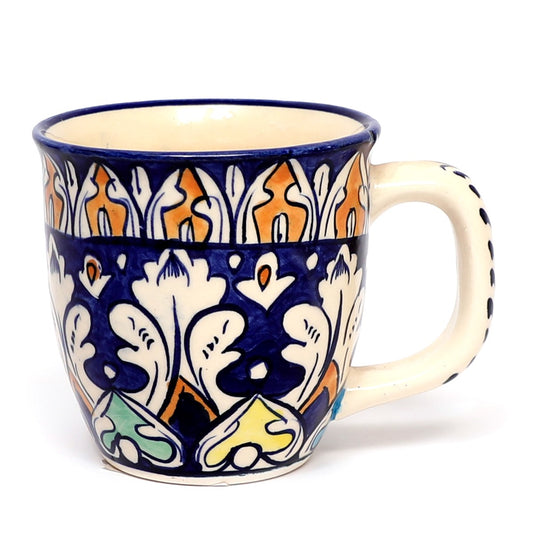 Mug Ceramic Multi Blue Pottery - Habitt